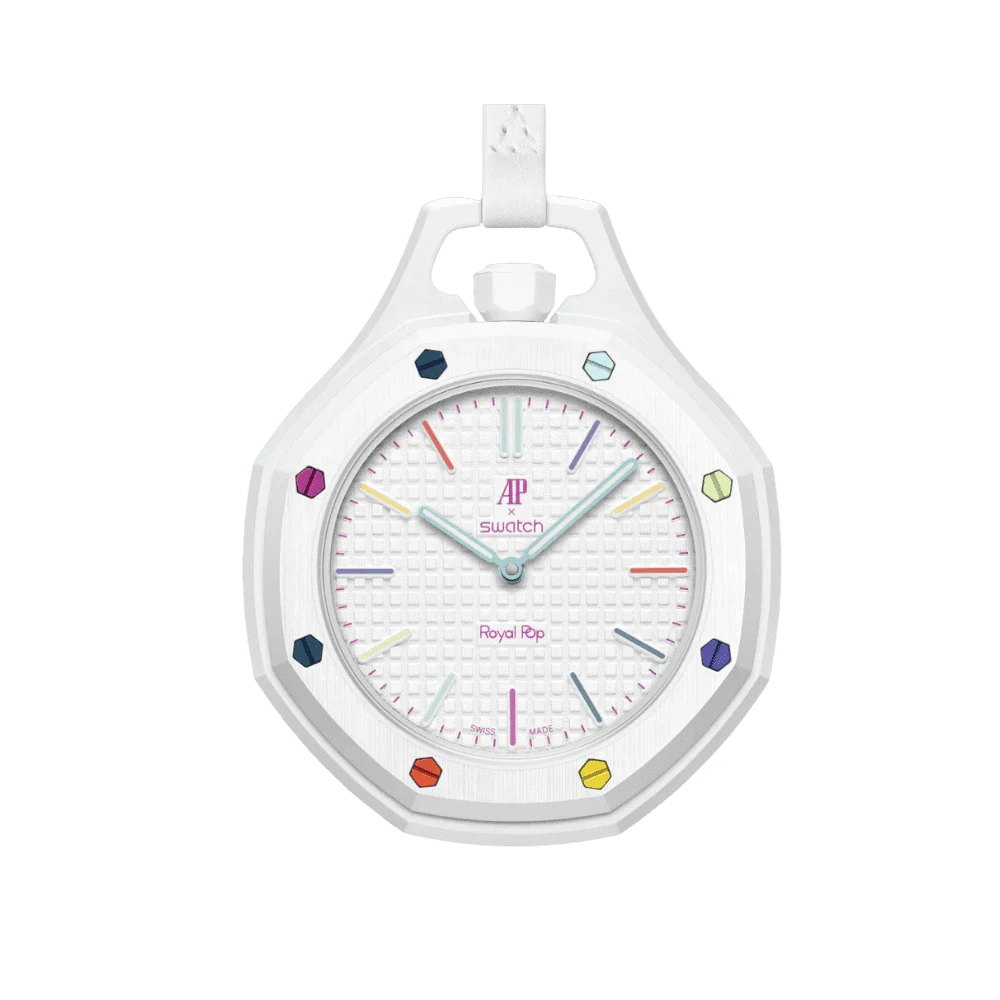 Swatch X Audemars Piguet Ap - Royal Pop “Huit Blanc” (W06)