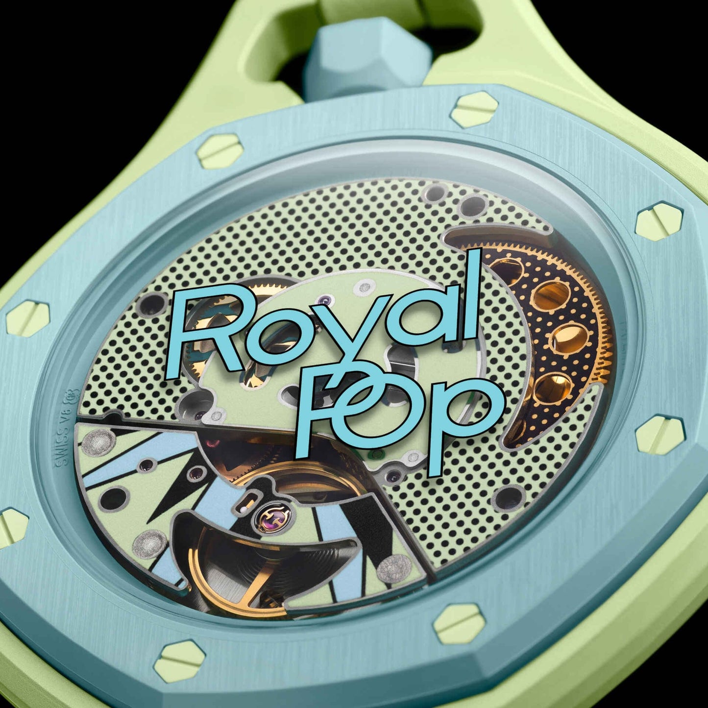 Swatch x Audemars Piguet Royal Pop “Blaue Acht” (W06)