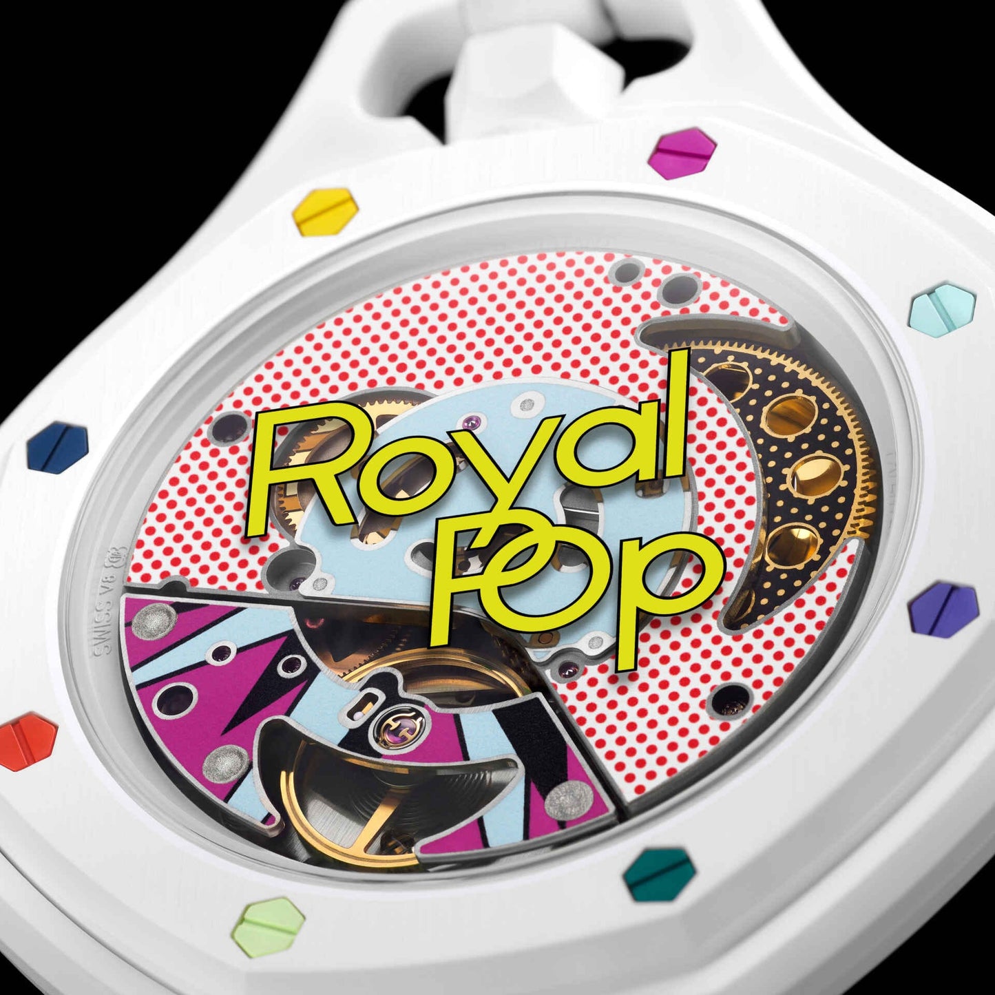 Swatch x Audemars Piguet Royal Pop “Huit Blanc” (W06)