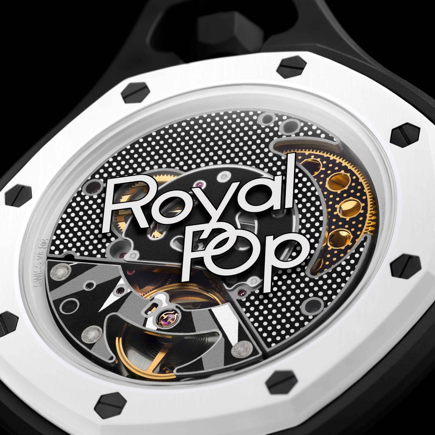 Swatch x Audemars Piguet Royal Pop "Ocho Negro" (W06)