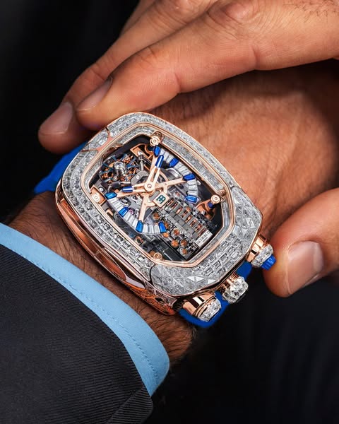 Royal Sapphire Iced V16 (Rose Gold Edition) (W06)