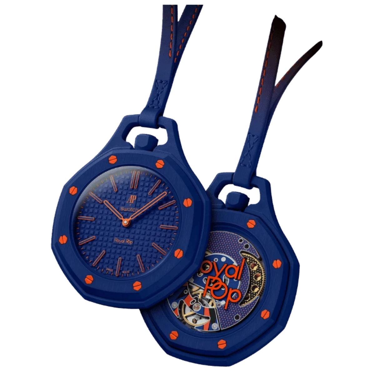 Swatch X Audemars Piguet Ap - Royal Pop “Orenji Hach” (W06)