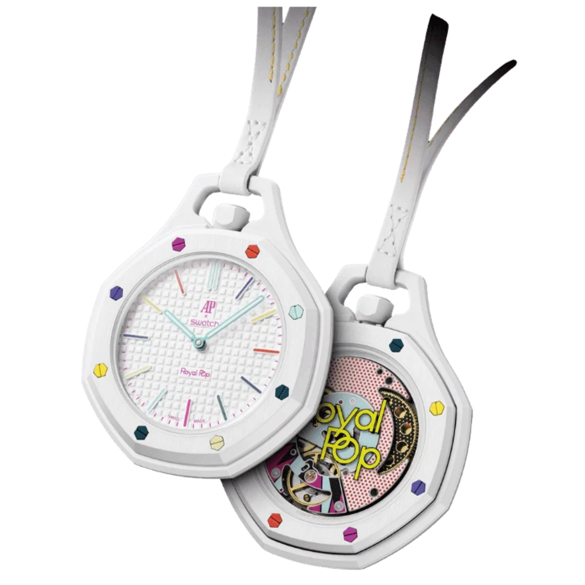 Swatch X Audemars Piguet Ap - Royal Pop “Huit Blanc” (W06)
