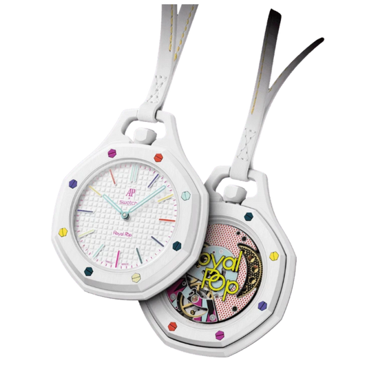 Swatch X Audemars Piguet Ap - Royal Pop “Huit Blanc” (W06)