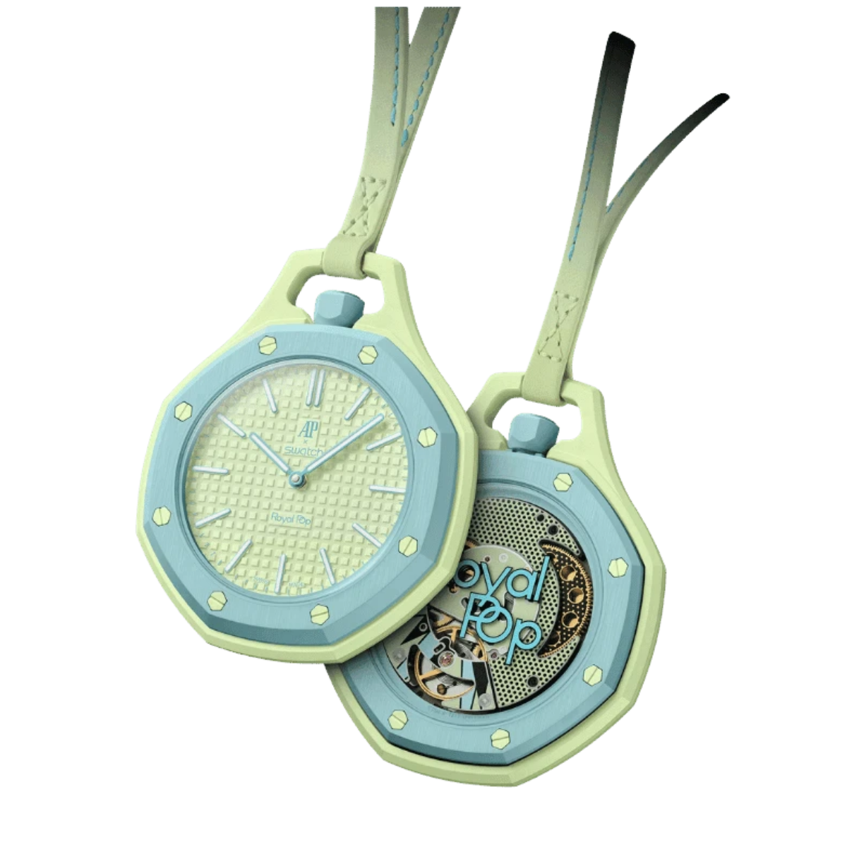 Swatch X Audemars Piguet Ap - Royal Pop “Blaue Acht” (W06)